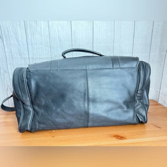 Vintage ELLINGTON The Original RucksackCompany Italian Leather Duffle Bag